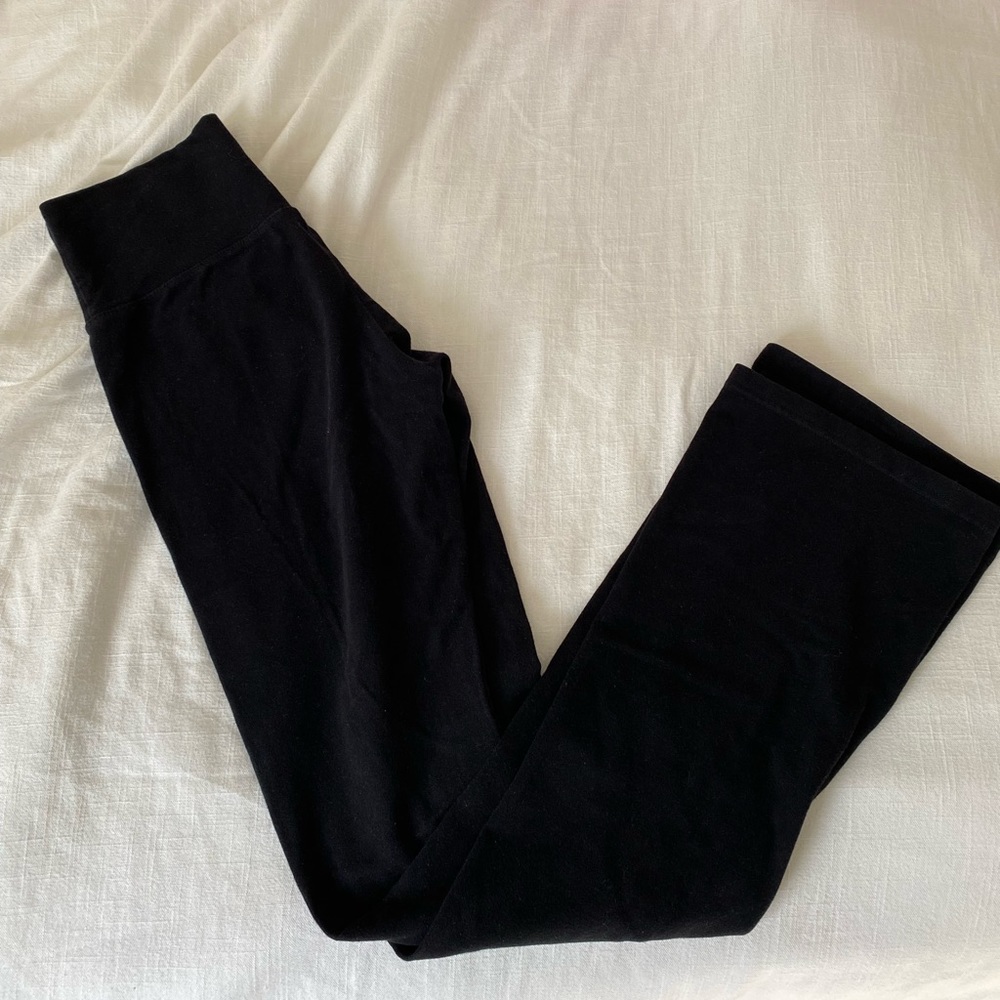 Brandy Melville Black Flare Pants